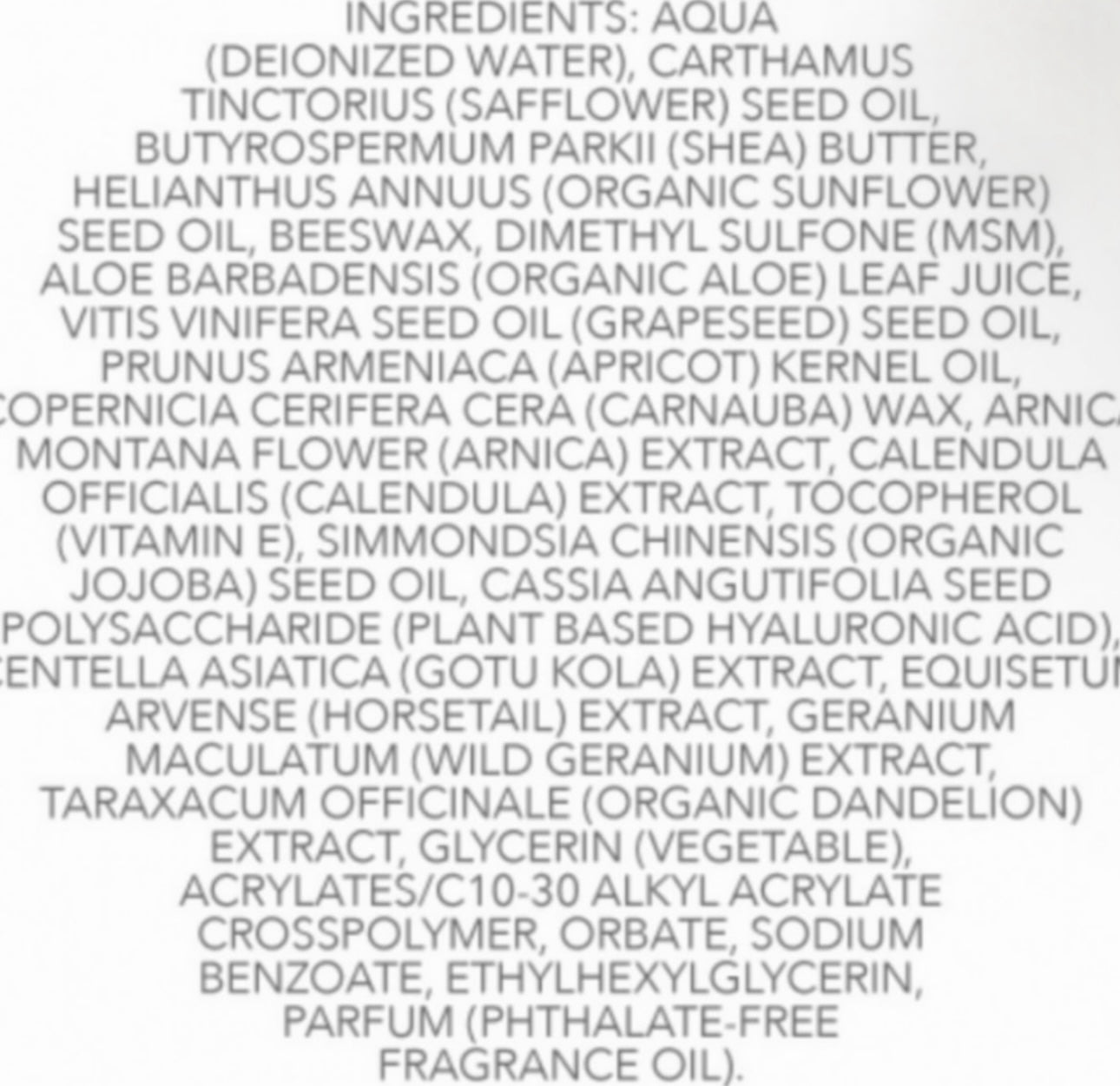 Breast Balm for Massage, Scars