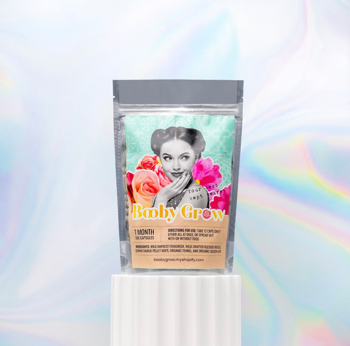 Growth & Firming One Month Supply BoobyGrow