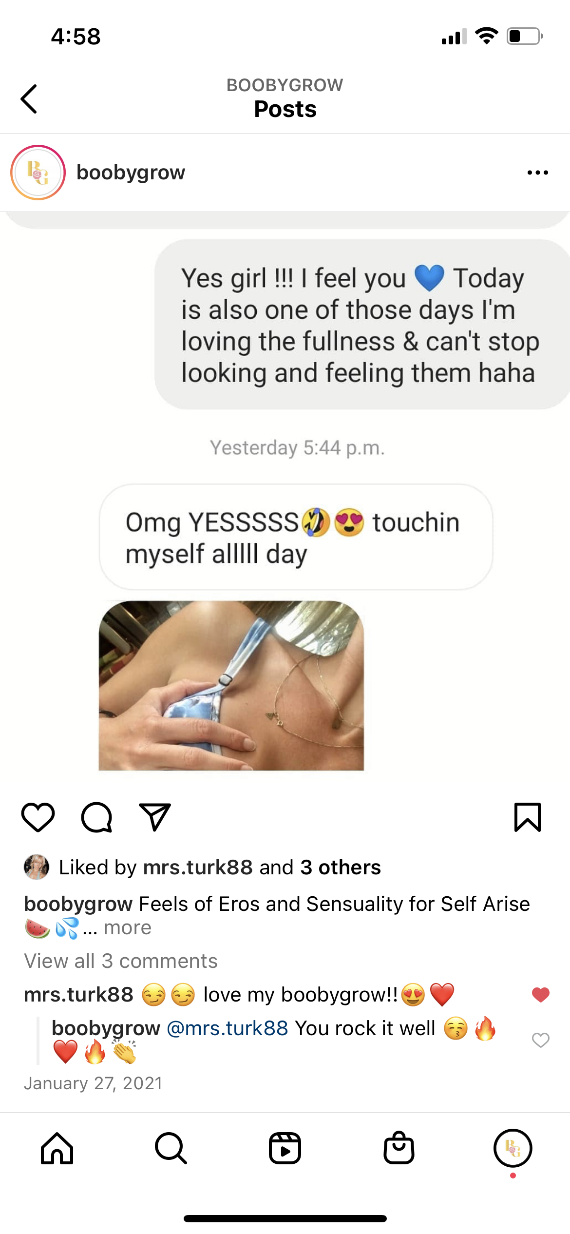 4 Month Grow & Firm BoobyGrow Program